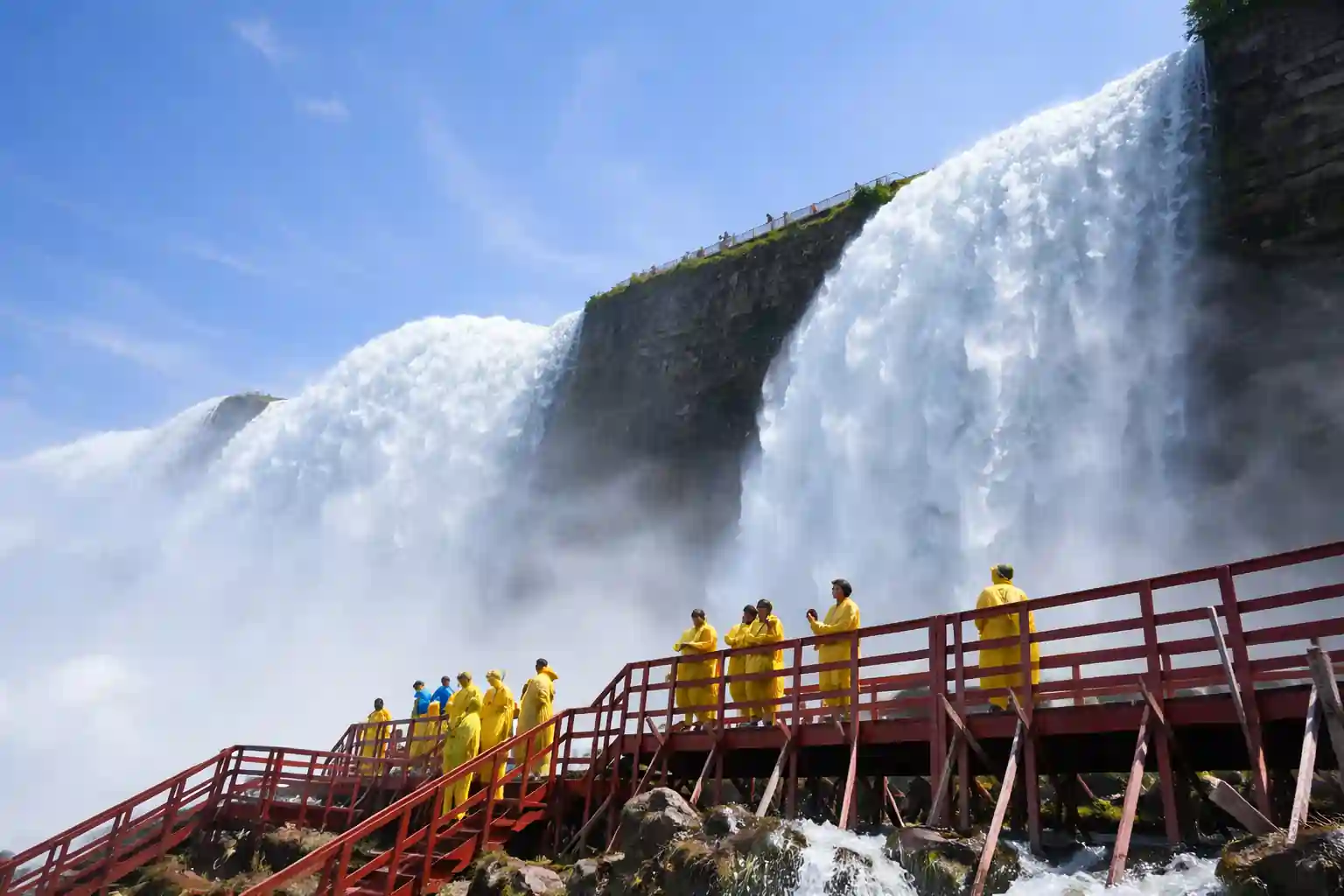 Maid of the Mist Boat and Cave of the Winds Guided Tour