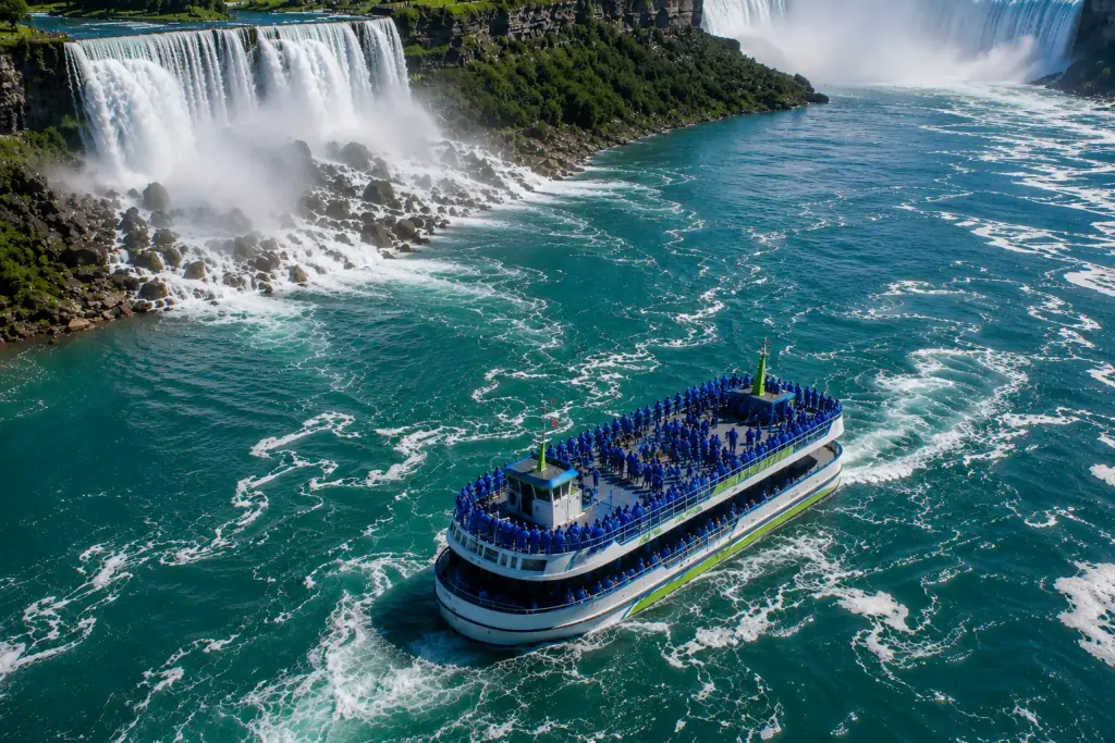 Niagara Falls Mist Boat Tour: Waterfront Experience